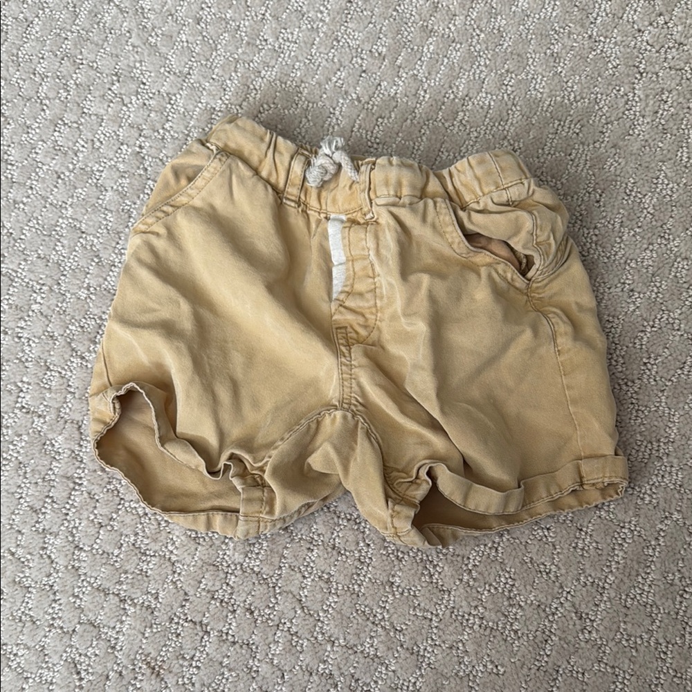 Kids Tan Shorts